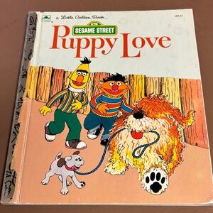Sesame Street 'Puppy Love' Little Golden Book